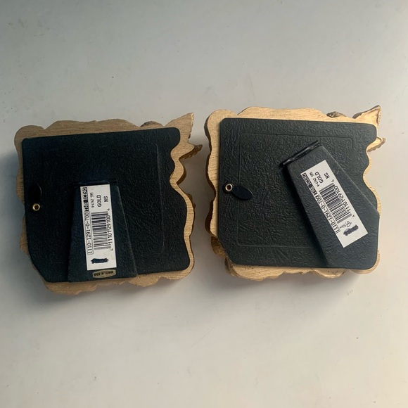 Vintage Gold Ornate Angels Cherubs Picture Frames 5” Set of 2 - Picture 2 of 6